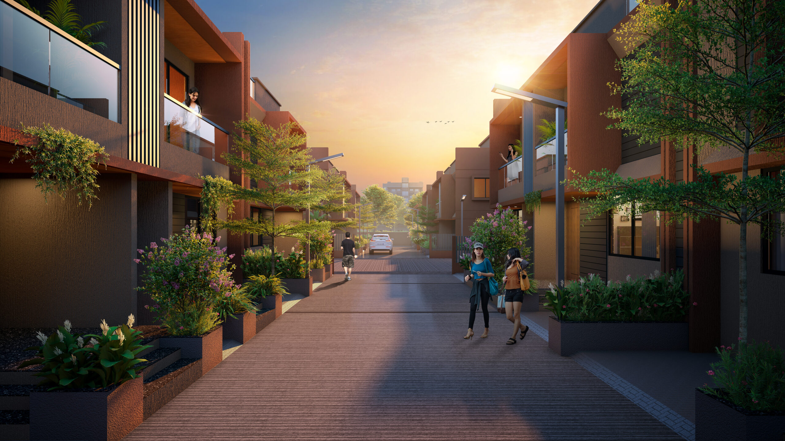 Ayodhyam_Amenities_walking_path